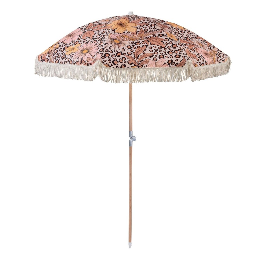 Outdoor Accessories Kollab | Umbrella Large Leopard Floral