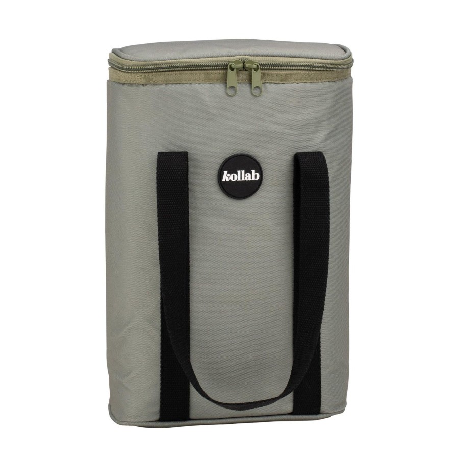 Insulated Bags Kollab | Wine Cooler Bag Khaki Black