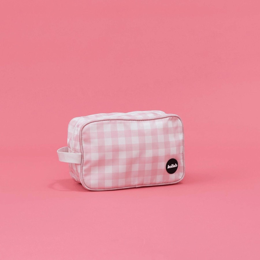 Everday Bags Kollab | Travel Bag Candy Pink Check