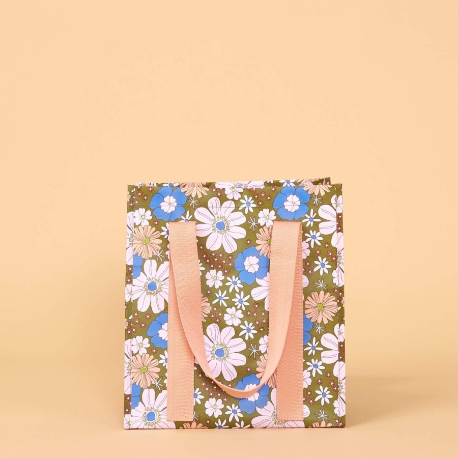 Everday Bags Kollab | Market Bag Blue Flowers