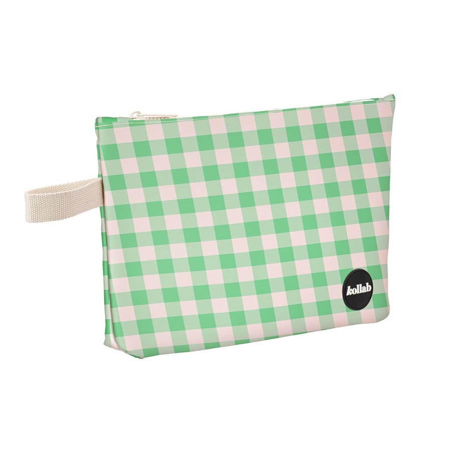 Insulated Bags Kollab | Wet Bag Kelly Green Check