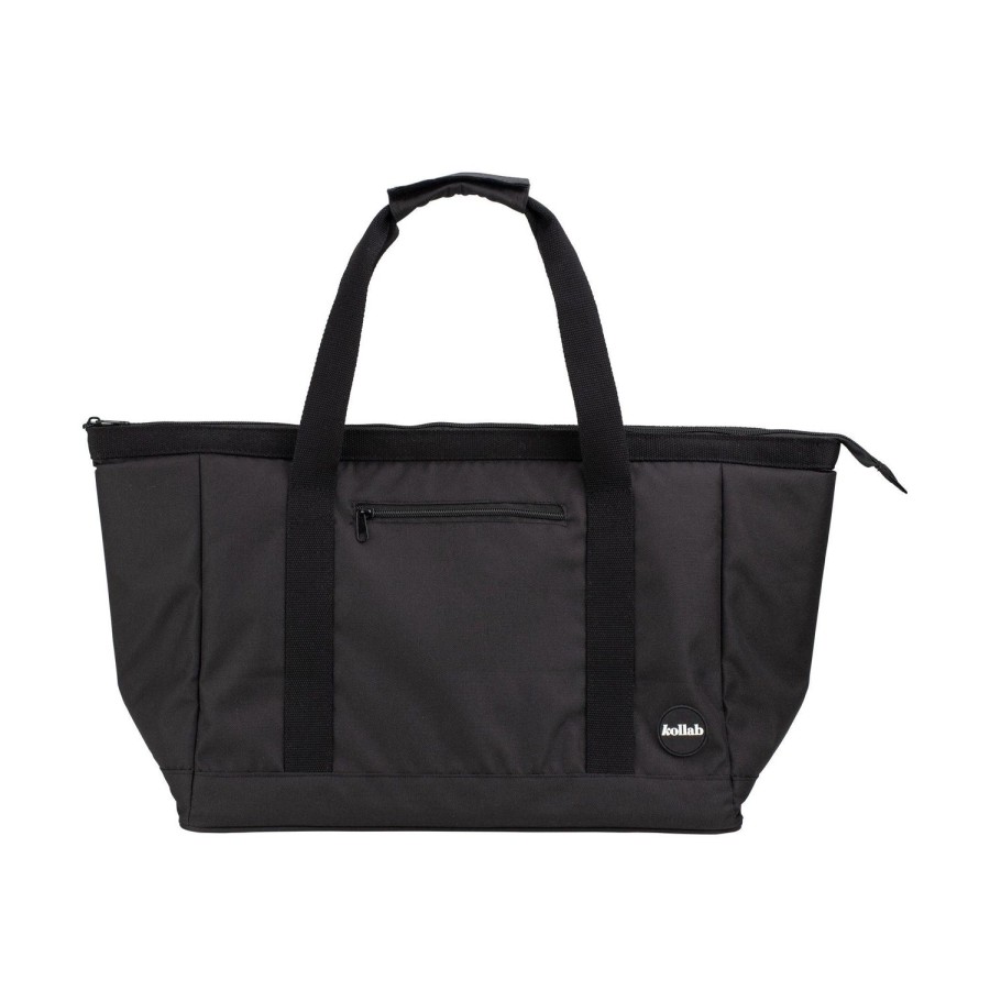 Insulated Bags Kollab | Black Shopping Tote Bag By Kollab