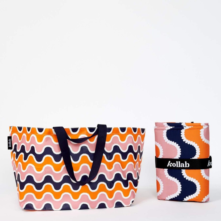 Everday Bags Kollab | Beach Bag Wavey Stripe