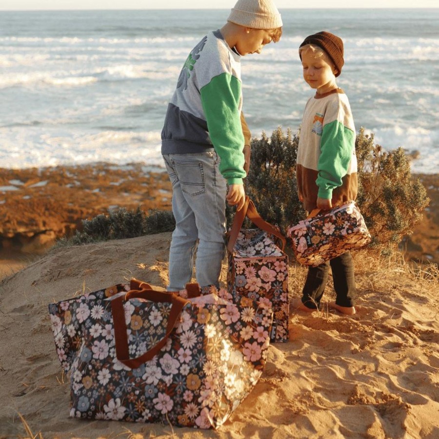 Everday Bags Kollab | Beach Tote Bag - Lilac Fields By Kollab