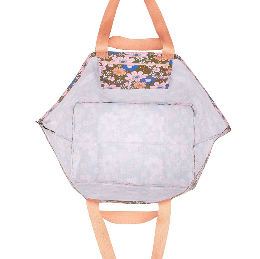 Everday Bags Kollab | Beach Bag Blue Flowers