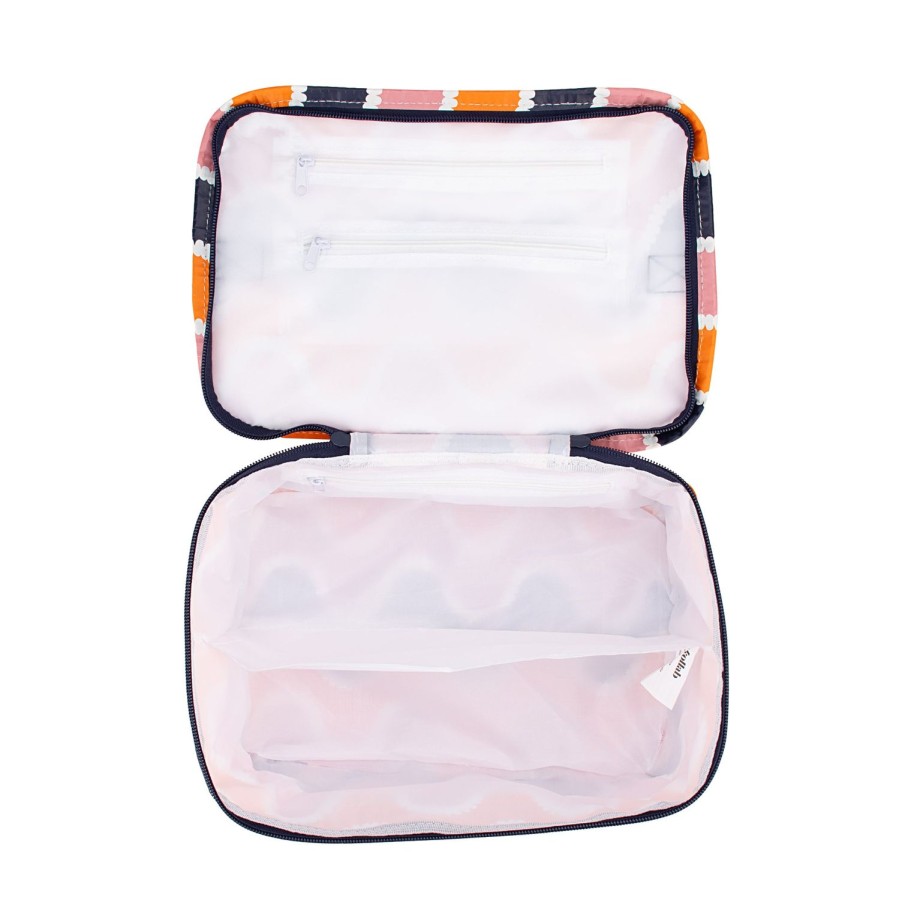 Everday Bags Kollab | Toiletry Stash Bag Wavey Stripe