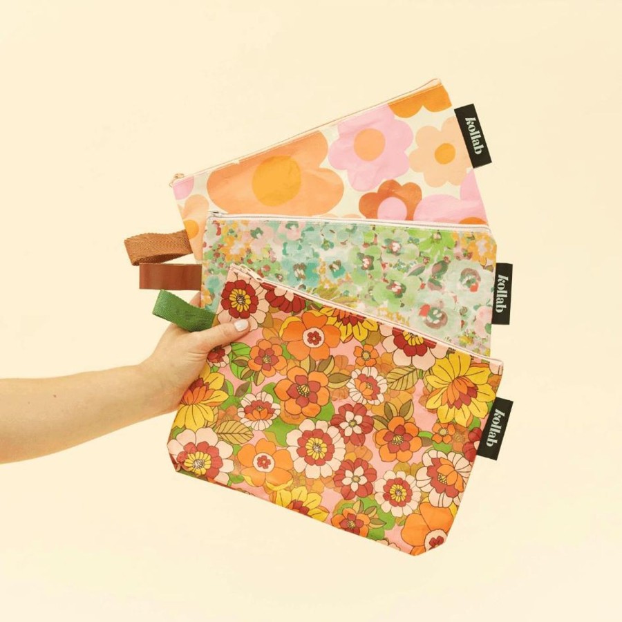 Everday Bags Kollab | Toiletry Clutch Bag - Betty Blooms By Kollab