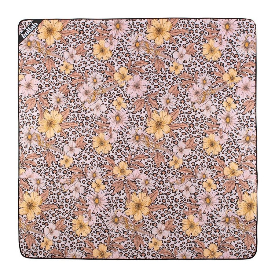 Picnic Mats Kollab | Picnic Mat Leopard Floral