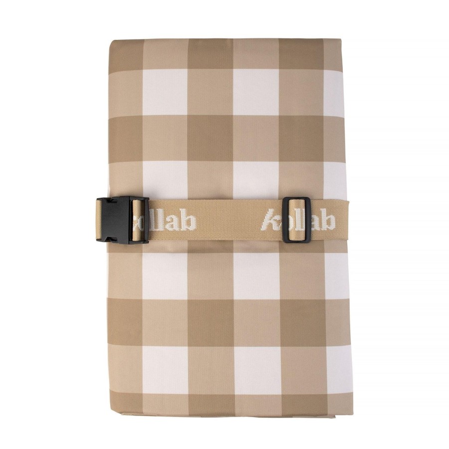 Picnic Mats Kollab | Medium Picnic Mat - Olive Check