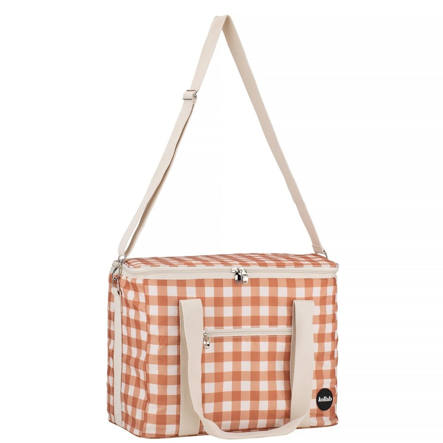 Insulated Bags Kollab | Picnic Bag Clay Check