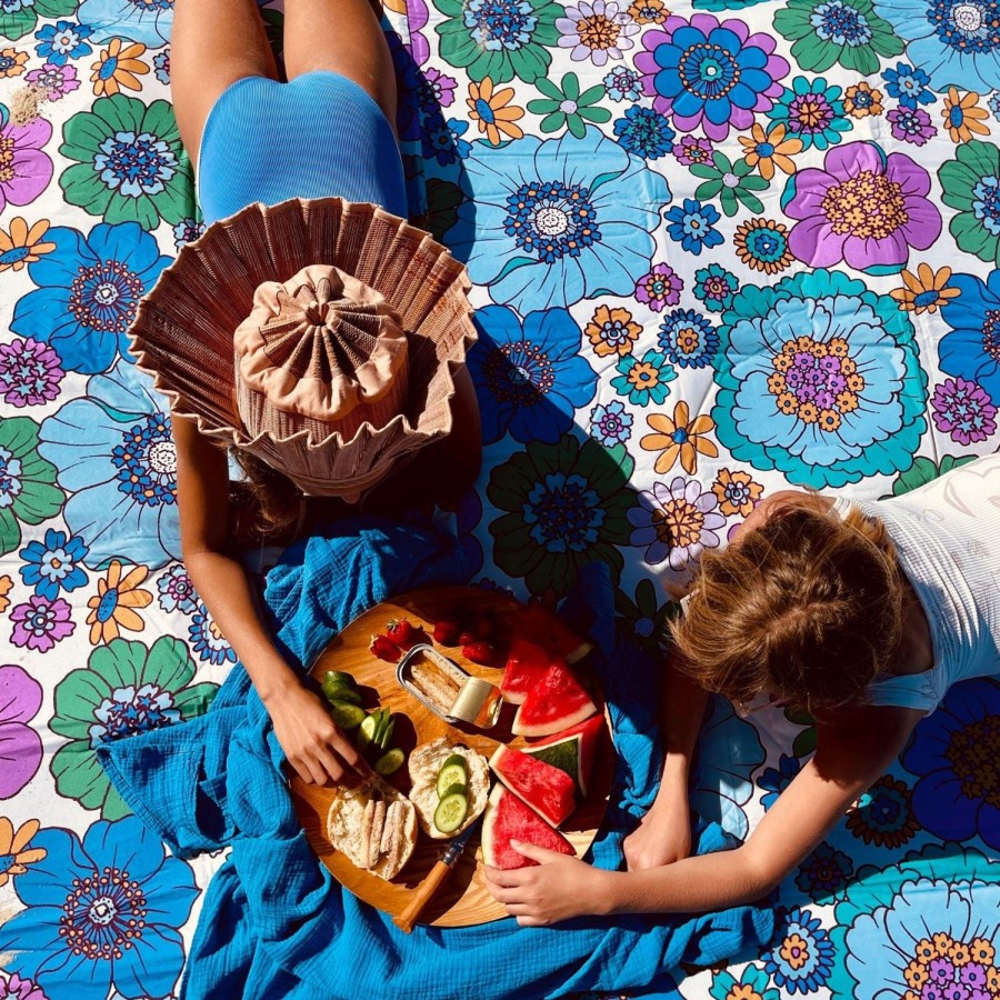 Picnic Mats Kollab | Picnic Mat Ocean Floral