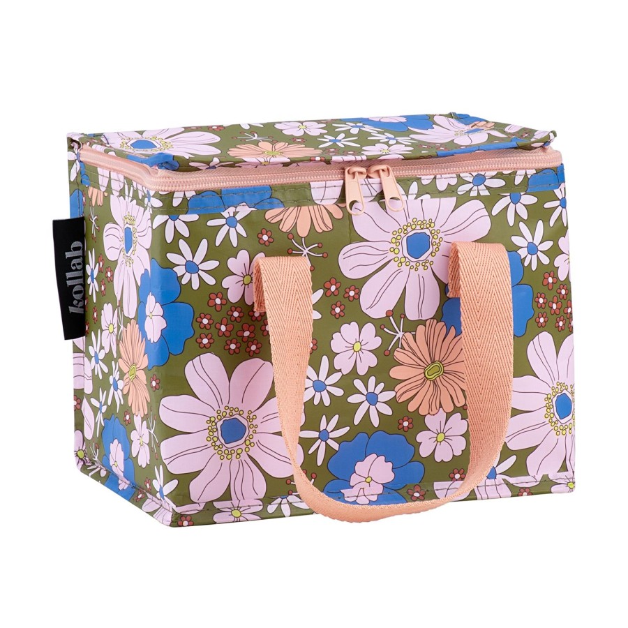 Insulated Bags Kollab | Lunch Box Blue Flowers