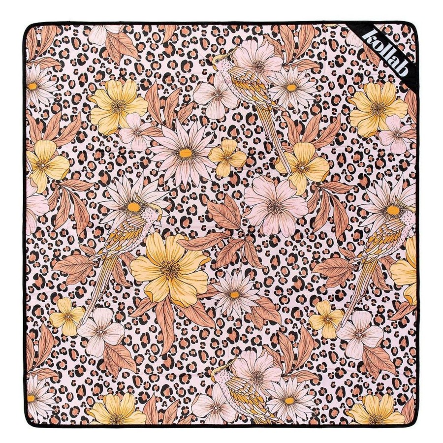 Picnic Mats Kollab | Mini Mat Leopard Floral